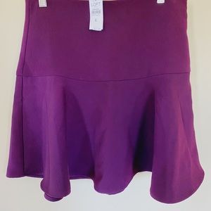 Solid Fit and Flare Skirt from LOFT